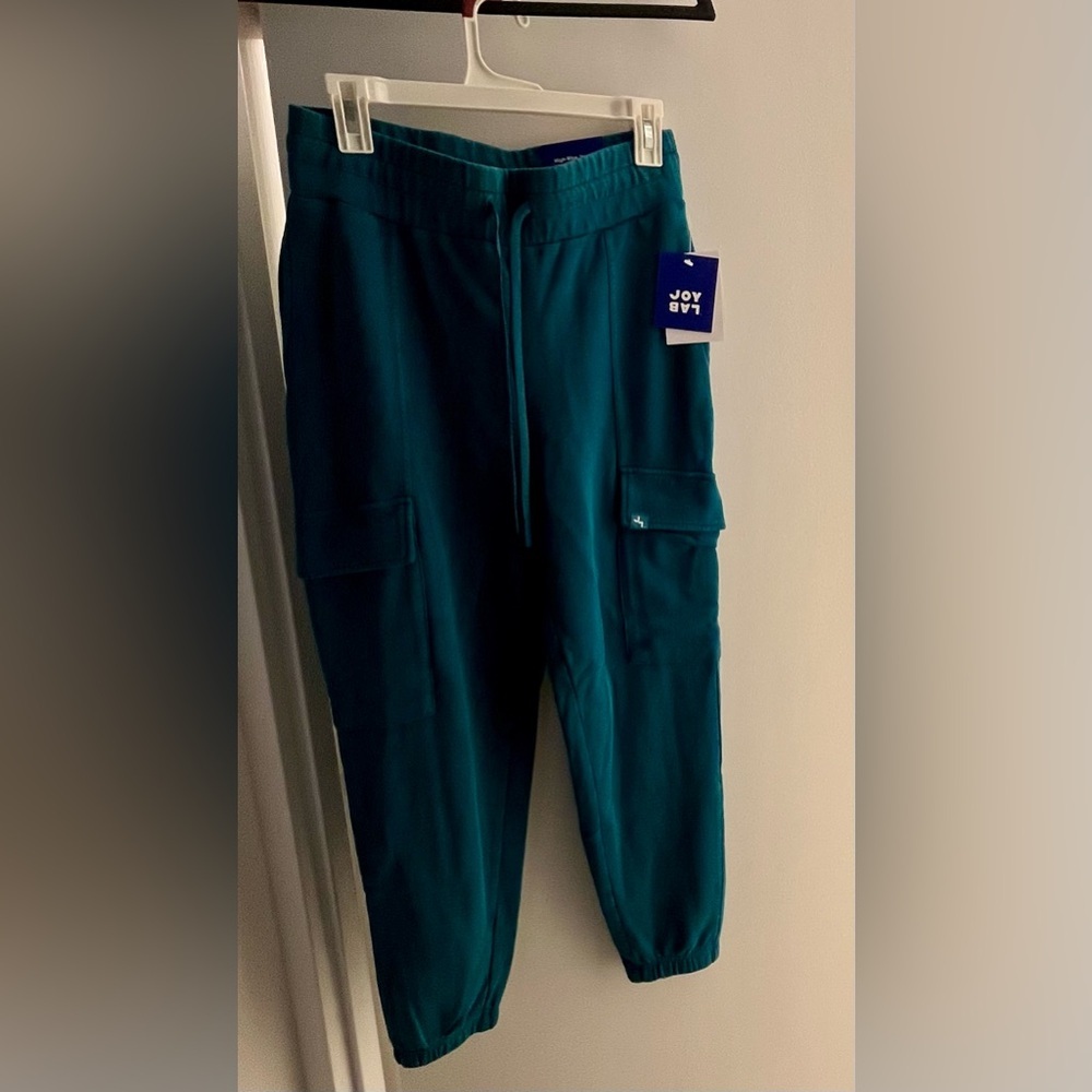 NWT JoyLab Women’s Dark Teal Cargo Pants
